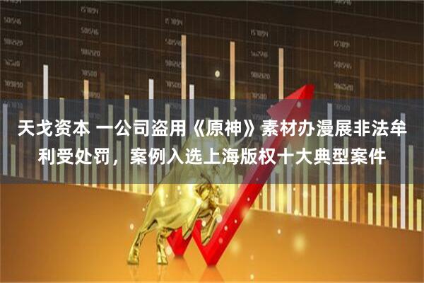 天戈资本 一公司盗用《原神》素材办漫展非法牟利受处罚，案例入选上海版权十大典型案件