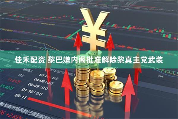 佳禾配资 黎巴嫩内阁批准解除黎真主党武装